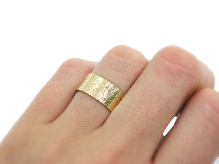 טבעת נישואין בסגנון אר נובו