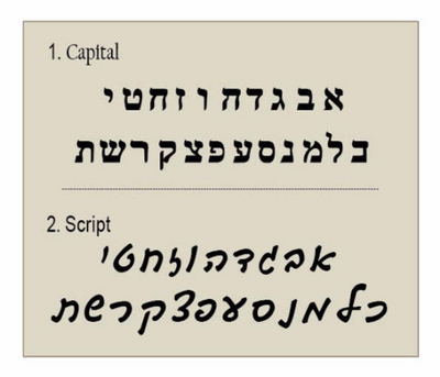 עגילי שם עברית/אנגלית
