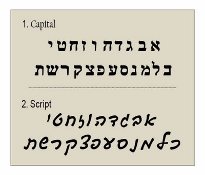 עגילי חישוק עם שם  בכתב יד  קוטר 29 מ"מ