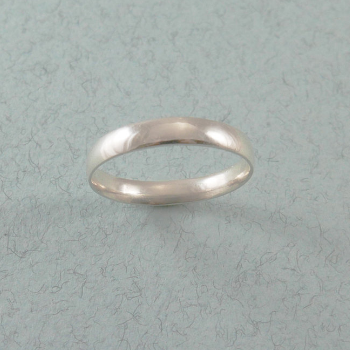 טבעת נישואין קלאסית 3.8 מ"מ עגולה
