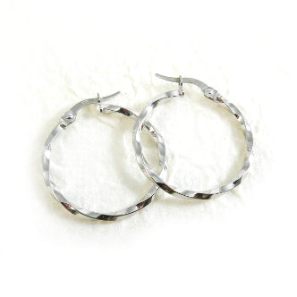 white-gold-hoops 14K